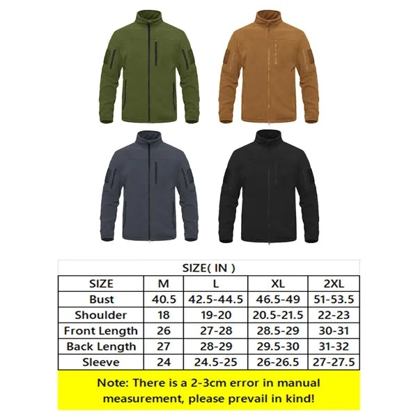 Full Zip Fleece Hunting Jackets