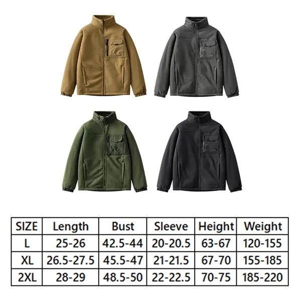 Windproof Fleece Jackets Outwear