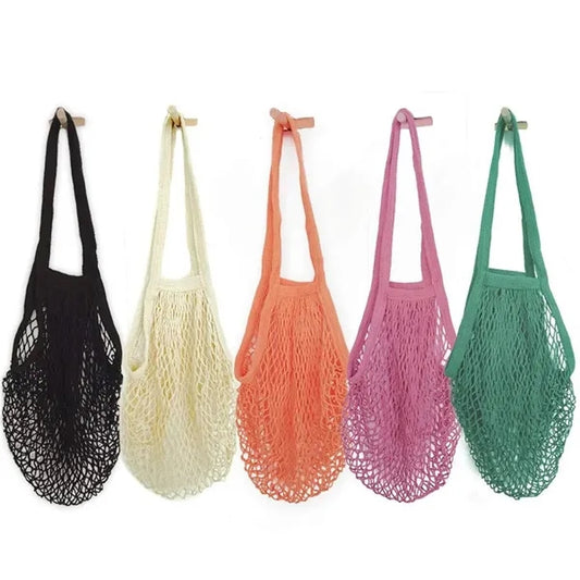 Organic Cotton Mesh Tote Bag