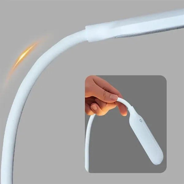 Rechargeable Adjustable Desk Lamp with Wireless Charging