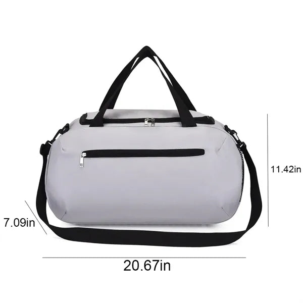 Large Capacity Sport Travel Duffle Bag with Shoulder Strap