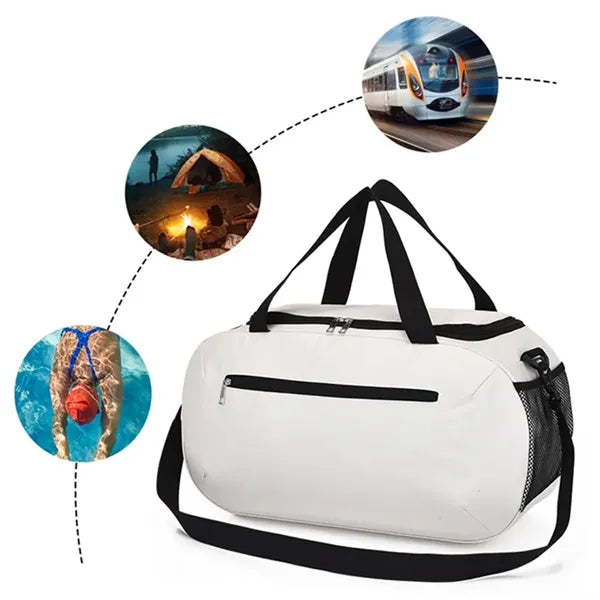 Large Capacity Sport Travel Duffle Bag with Shoulder Strap
