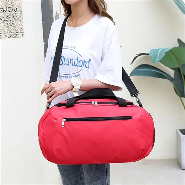 Large Capacity Sport Travel Duffle Bag with Shoulder Strap