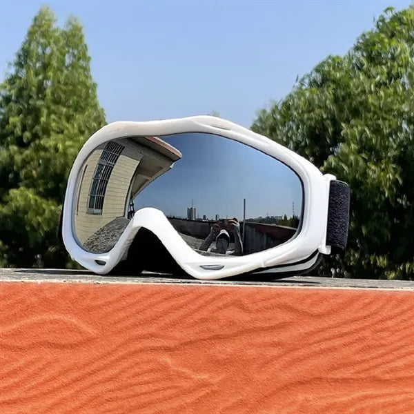 Double Layers Anti-fog Windproof Ski Skating Goggles