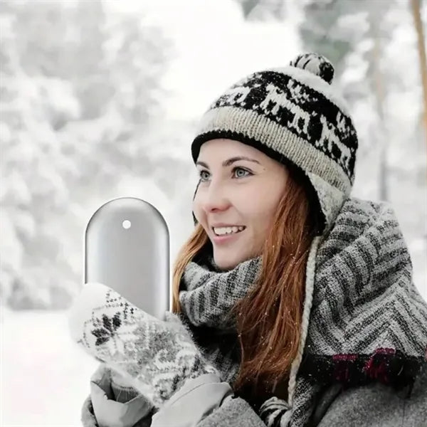 2-in-1 Portable Rechargeable Hand Warmer Power Bank