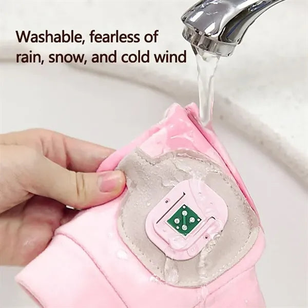 Removable Adjustable Heated Gloves with Digital Display