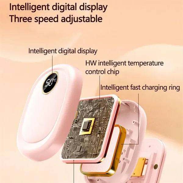 Removable Adjustable Heated Gloves with Digital Display