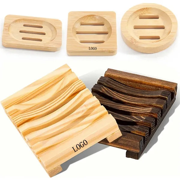 Handmade Natural Wood Soap Dish