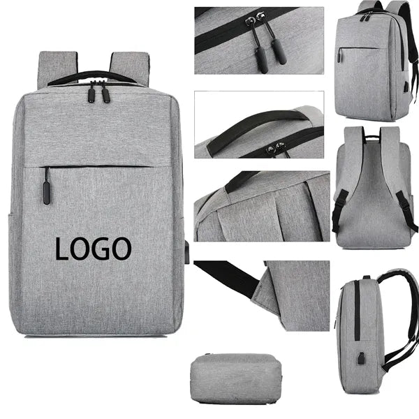 Premium Oxford Laptop Bag with USB Charging Slot