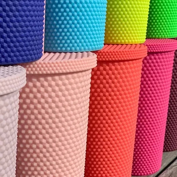 24 OZ Chic Studded Cup Insulated Tumbler With Lid and Straw