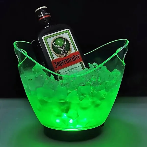 Rechargeable Illuminated Ice Bucket