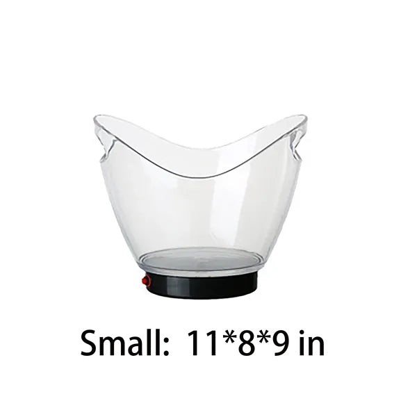 Rechargeable Illuminated Ice Bucket
