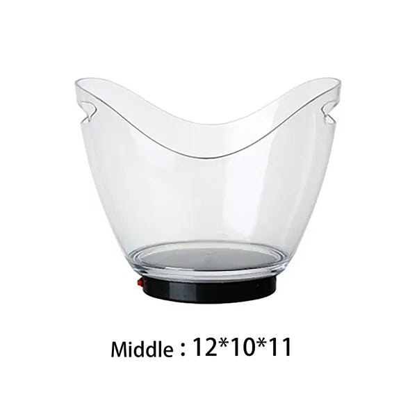 Rechargeable Illuminated Ice Bucket