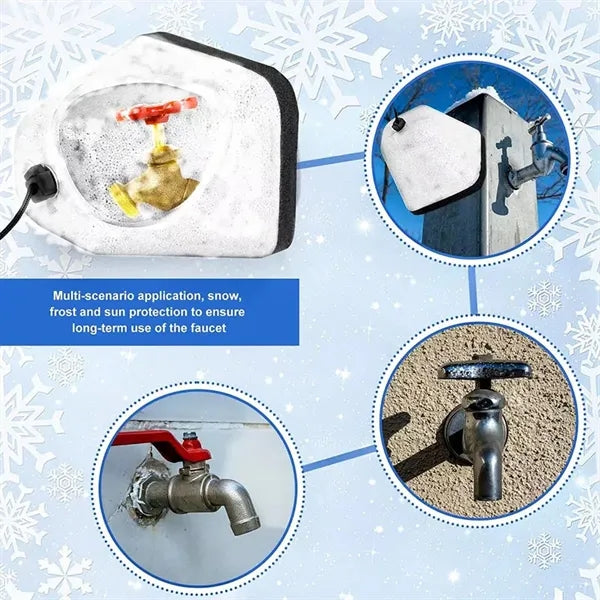 Winter Freeze Protection Foam Outdoor Faucet Covers