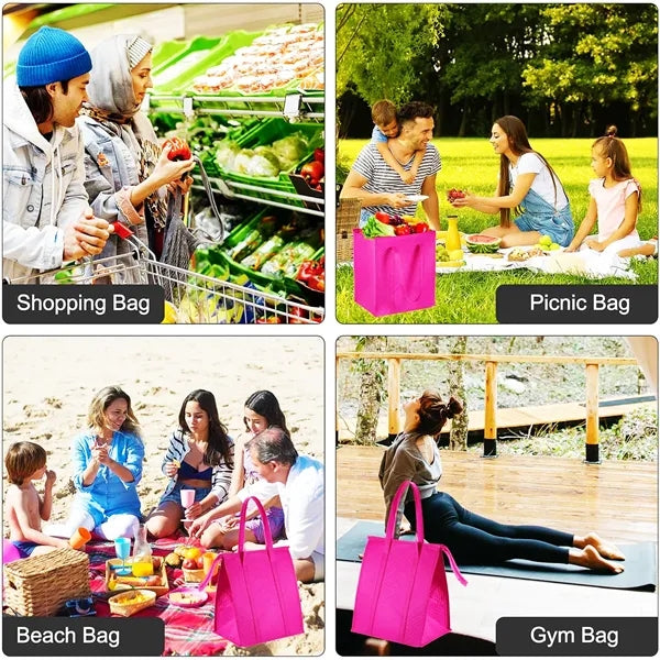 Non-Woven Thermal Insulation Zippered Cooler Bag