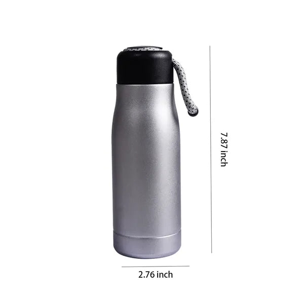 Stainless Steel Insulated Bottle With Strap Lid