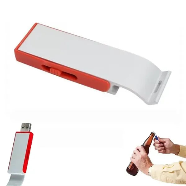 4GB USB Flash Drive with Bottle Opener