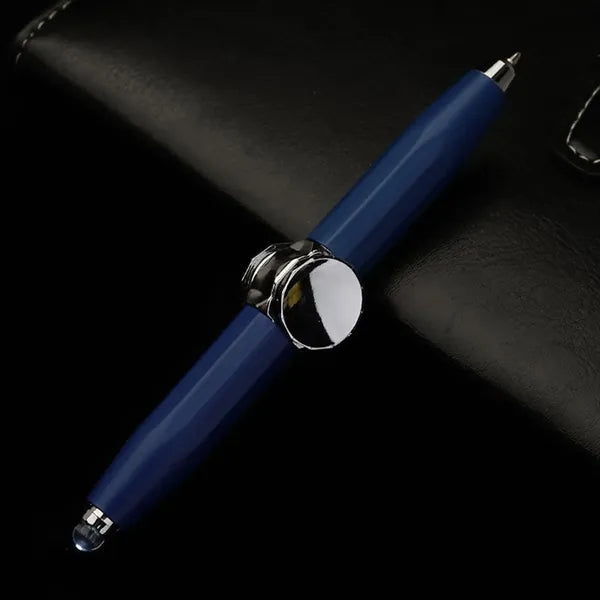 Metal Spinning Pen With LED Light