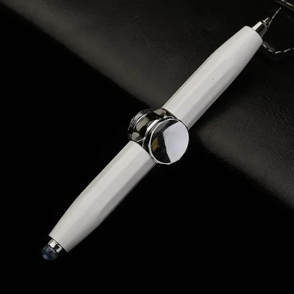 Metal Spinning Pen With LED Light