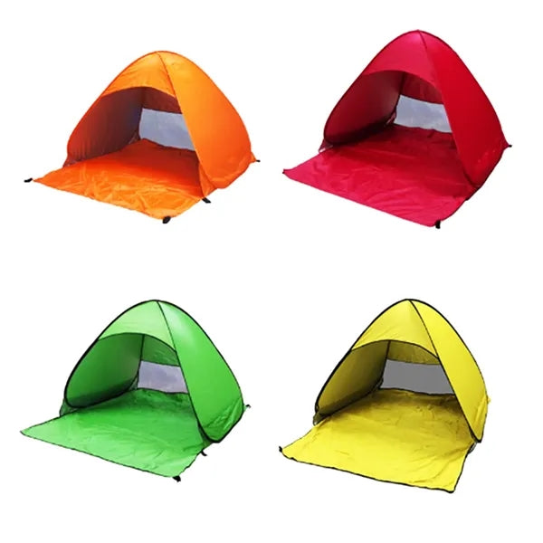 Automatic Pop Up Portable Beach Tent For 3-4 Person