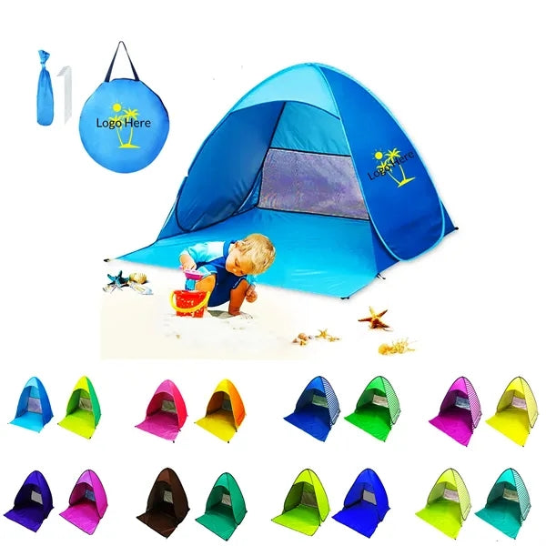 Automatic Pop Up Portable Beach Tent For 3-4 Person
