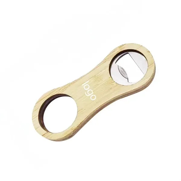 Mini Bamboo Bottle Opener