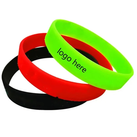 Debossed Silicone Wristbands