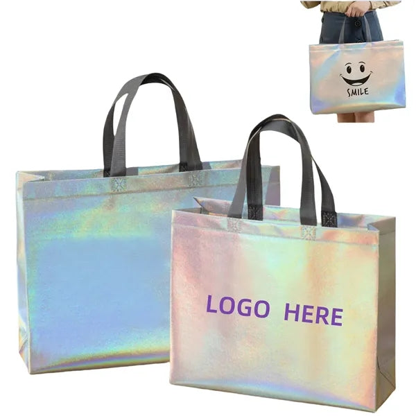 Non-woven Iridescent Party Gift Bags