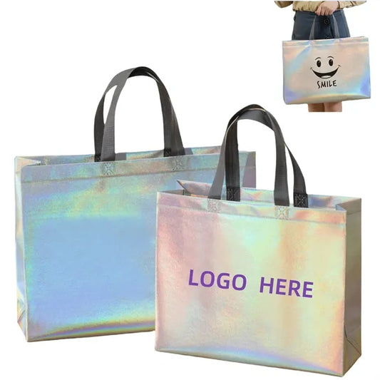 Non-woven Iridescent Party Gift Bags