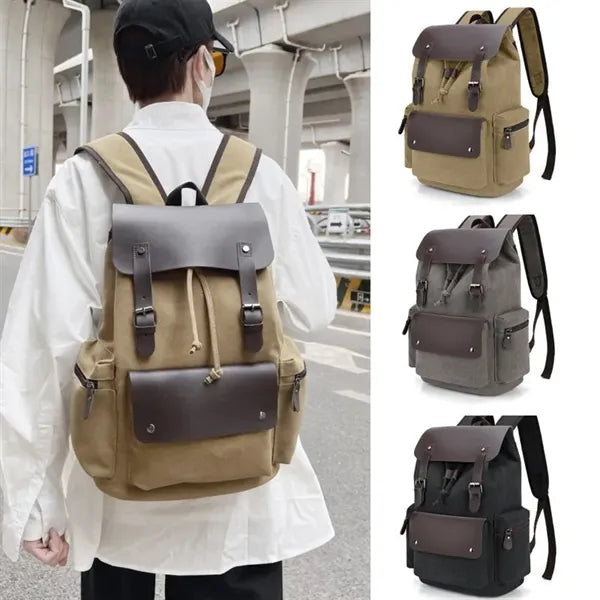 Vintage Laptop Rucksack
