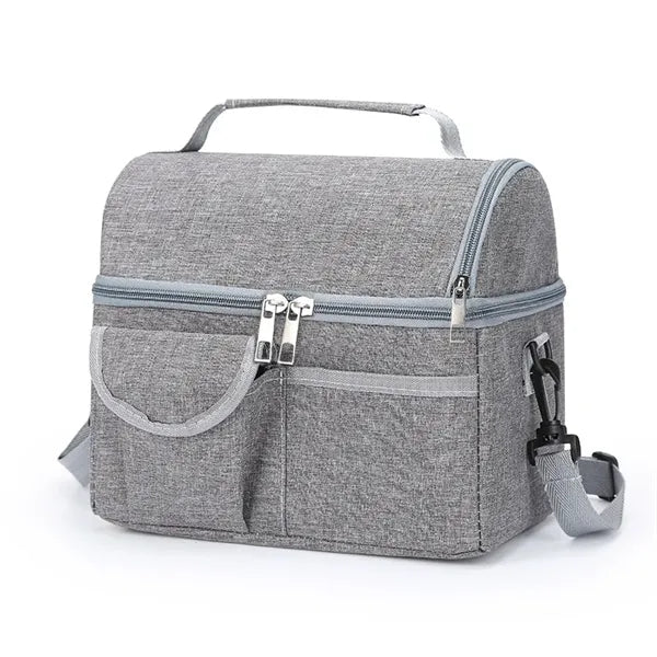 Crossbody Half-Moon Shaped Cooler Bag with Handle