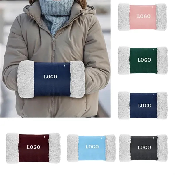 Winter USB Rechargeable Heated Hand Warmers Pouches