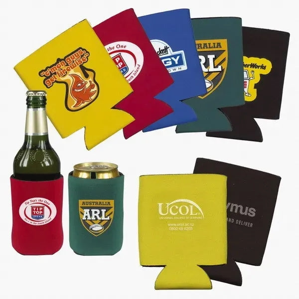 Collapsible Neoprene Can Coolers Beverage Holders