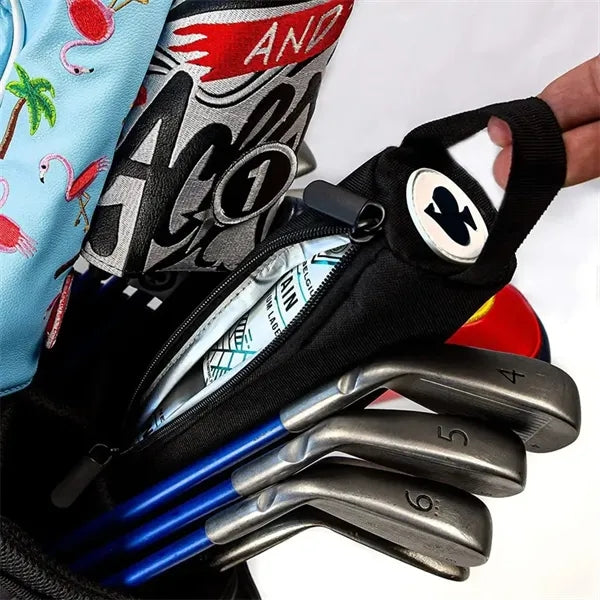Can Insulated Cooler Sleeve Beer Bag Tube Black For Golf