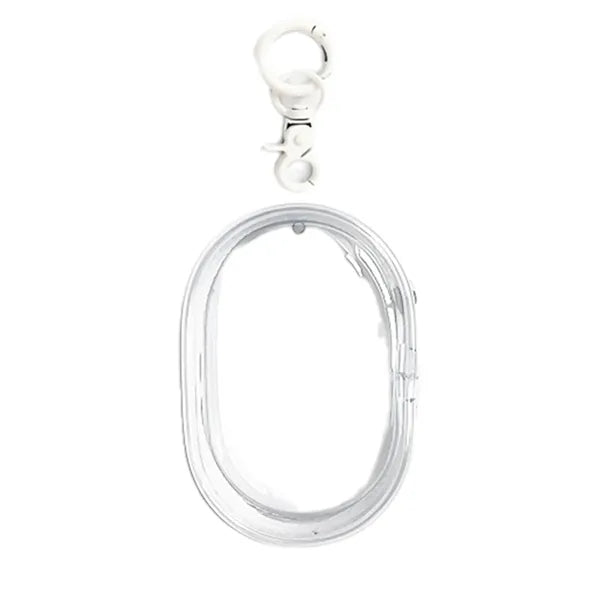 Clear Mini Keychain Display Zipper Bag Cable Organizer