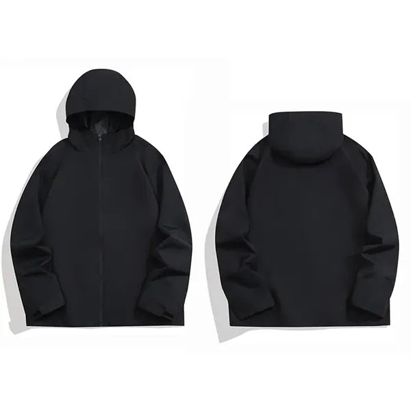 Lightweight Unisex Jacket Hooded Windbreaker