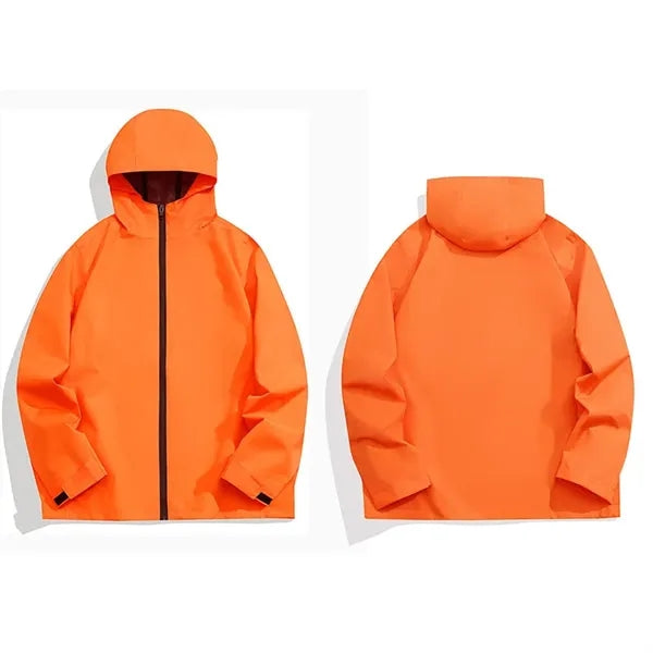 Lightweight Unisex Jacket Hooded Windbreaker