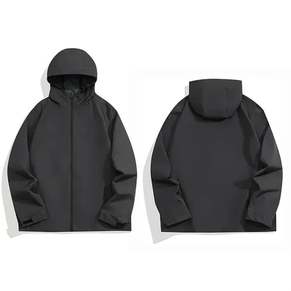 Lightweight Unisex Jacket Hooded Windbreaker