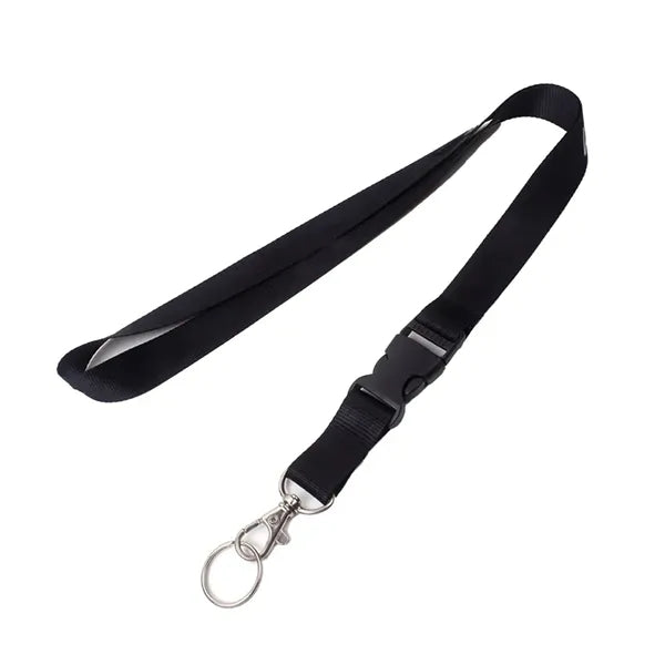 33" Custom Polyester Badge Lanyards w/Quick Release Buckles