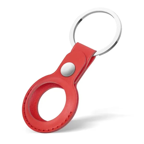 PU Leather Air&Tag Protector Case with Keychain