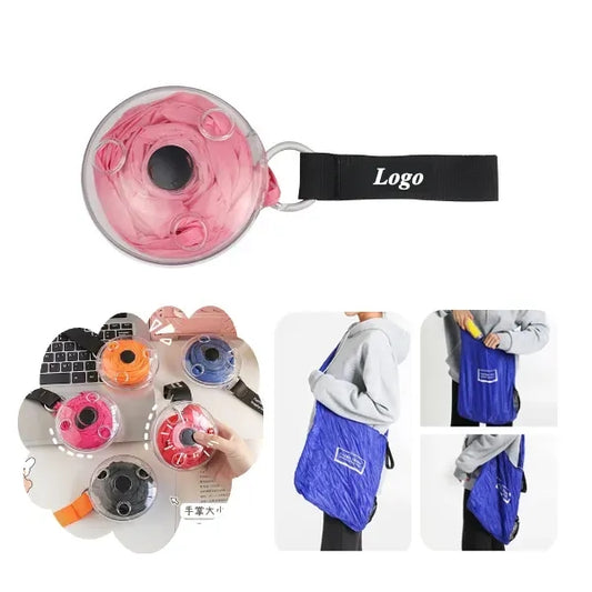Portable Telescopic Rotating Foldable Shopping Bag