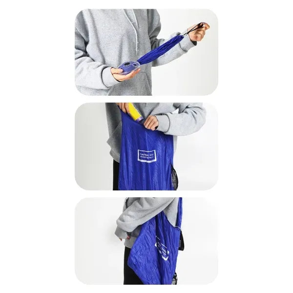 Portable Telescopic Rotating Foldable Shopping Bag