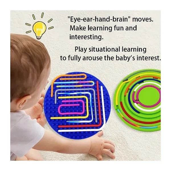 Stress Relieving Toy Silicone Sensory Activity Board
