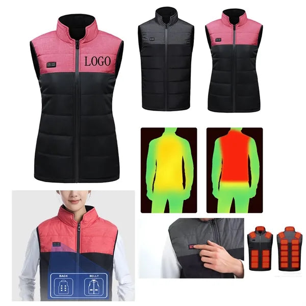 Warm Heated Vest Unisex Design