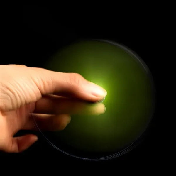 Fidget Spinning Ballpoint Pen with LED Light, Stress Reducer
