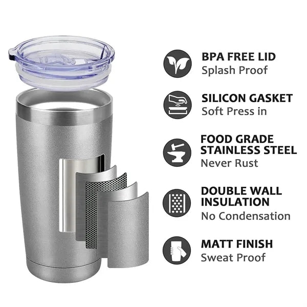20 OZ Stainless Steel Insulated Travel Tumbler