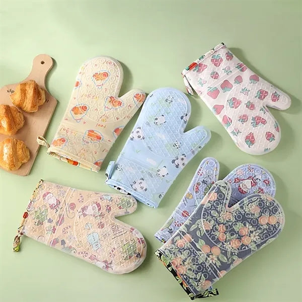 Cotton Neoprene Oven Mitt