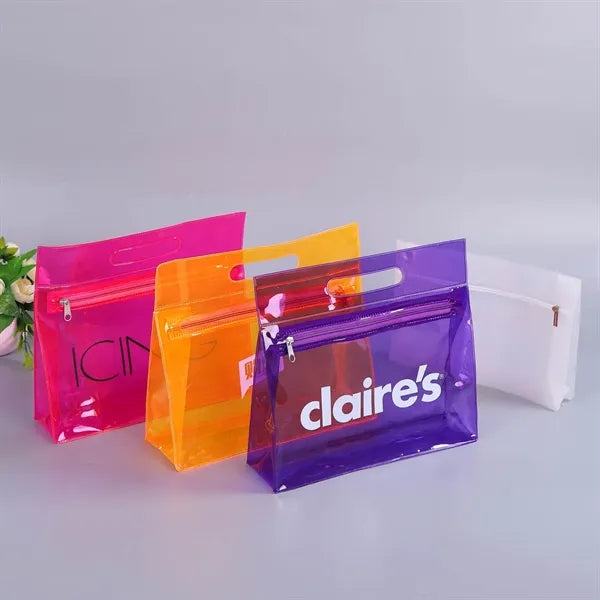 Waterproof Zipper Storage Cosmetic Tote Bag