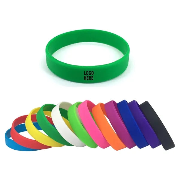 Silicone Bracelet Pure Color Wordless Activity Gifts