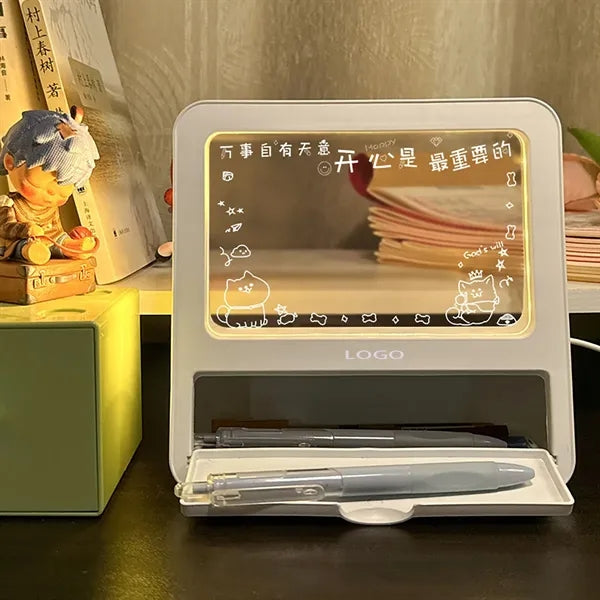 Storage Acrylic Bedside Lamp